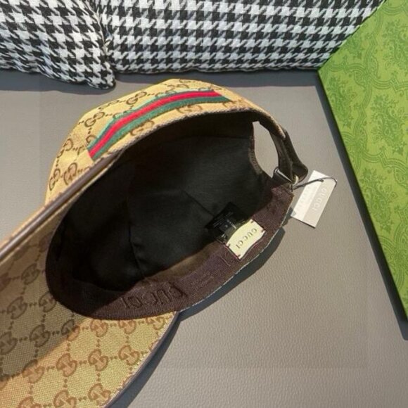 Gucci Canvas Web Detail Baseball Cap🌞🌞 - Picture 8 of 9